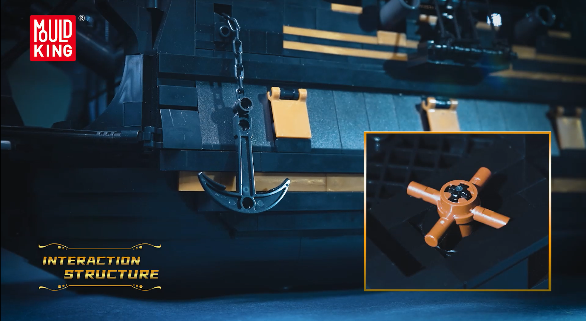 Amazon.com: Mould King Pirate Ship Model Building Blocks Kits